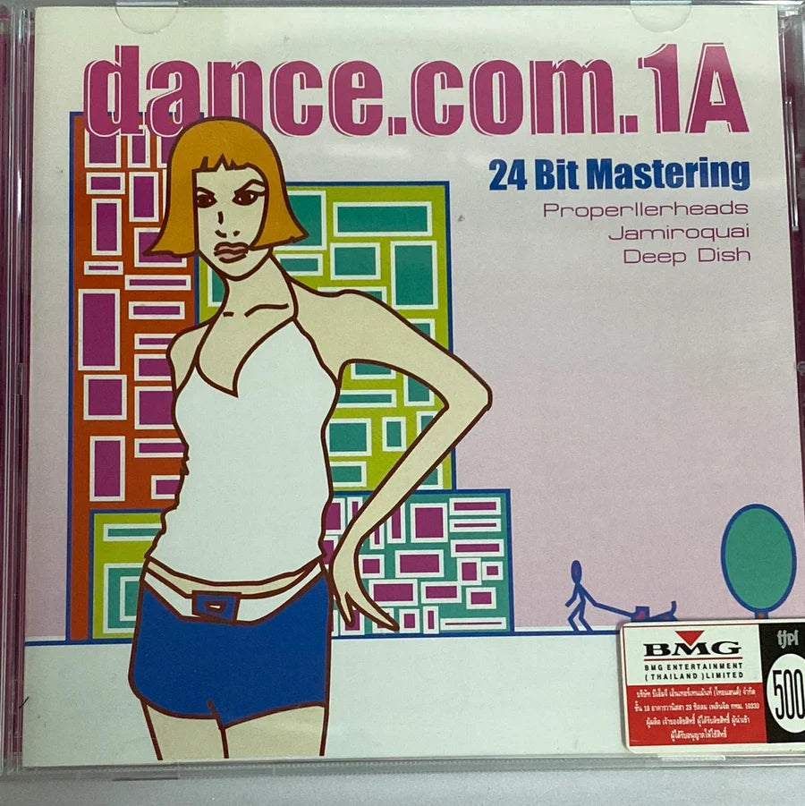 ซีดี Various - Dance.com.1A (CD) (VG+)