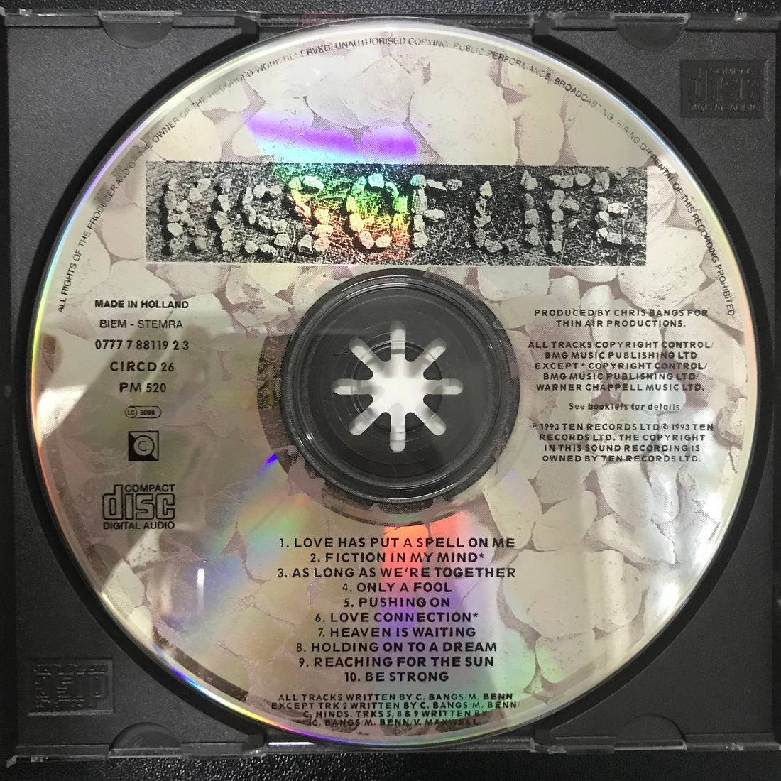 ซีดี Kiss Of Life - Reaching For The Sun CD VG+