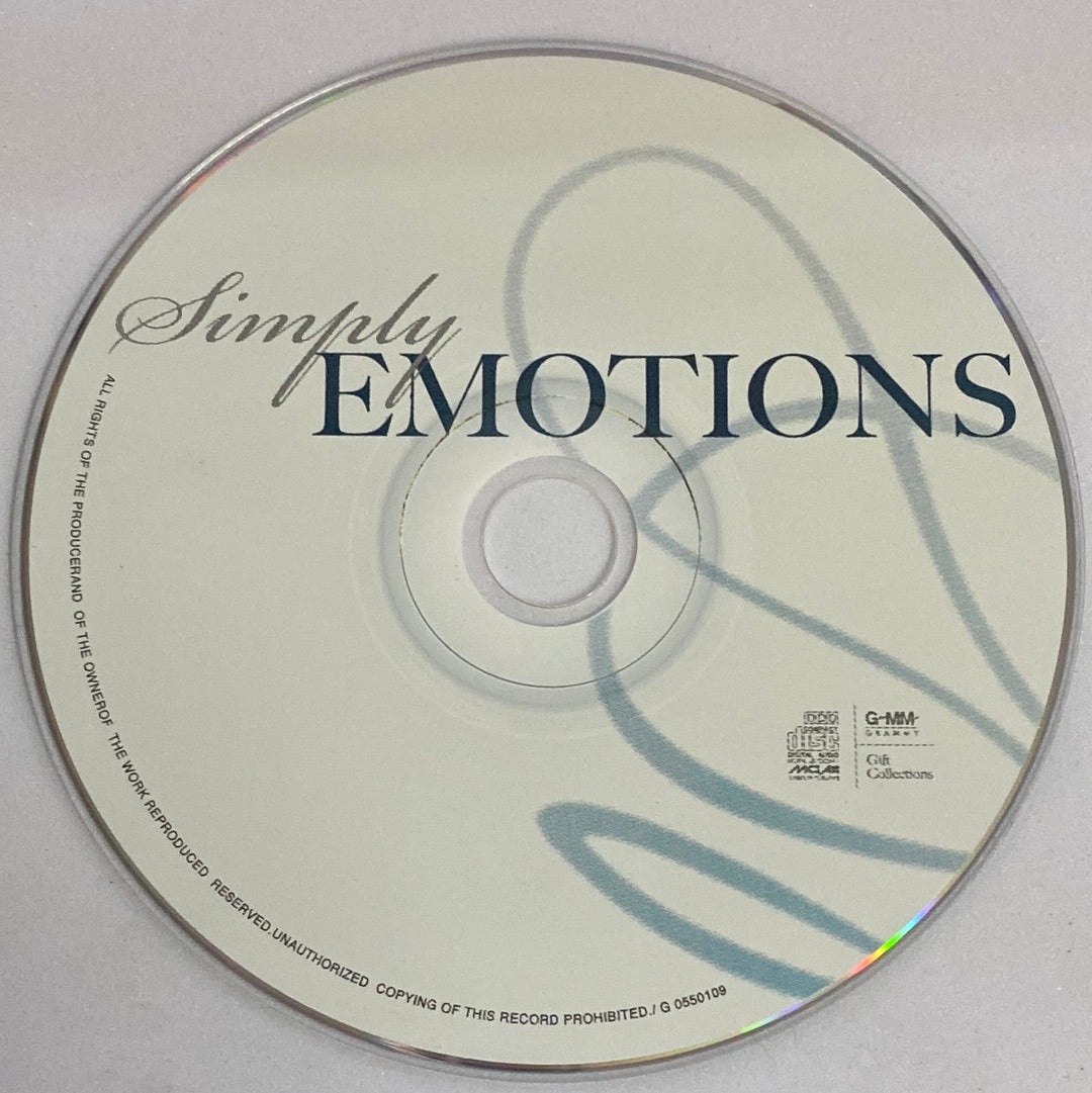 ซีดี Various - Simply Emotions (CD) (VG+)