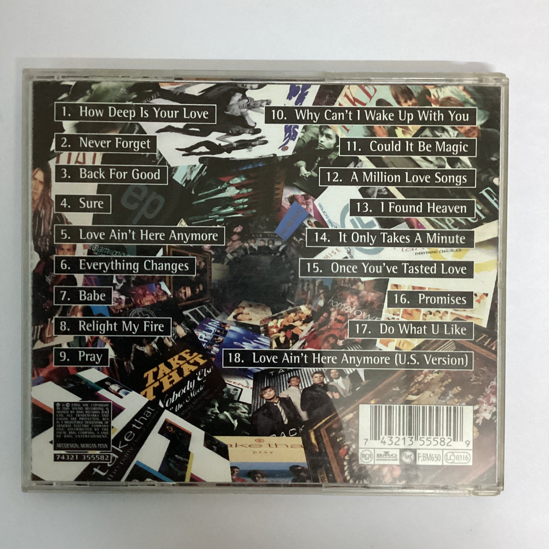 ซีดี Take That - Greatest Hits CD VG