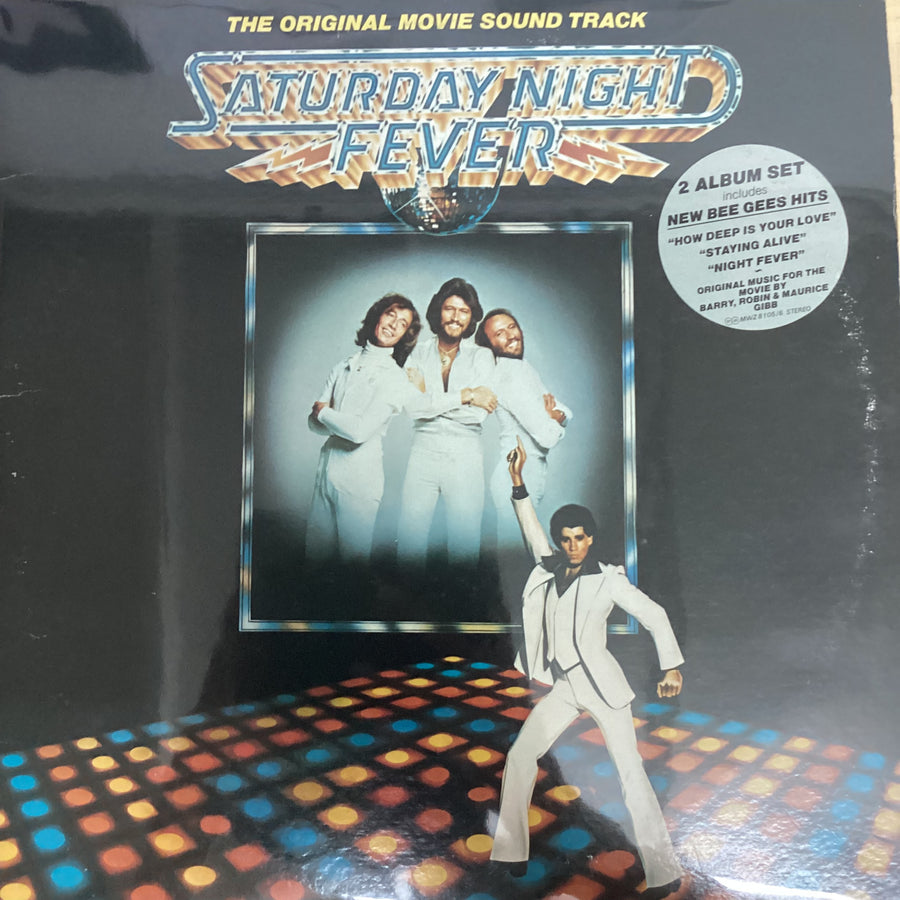แผ่นเสียง Various - Saturday Night Fever The Original Movie Sound Track Vinyl VG+ 2LPs
