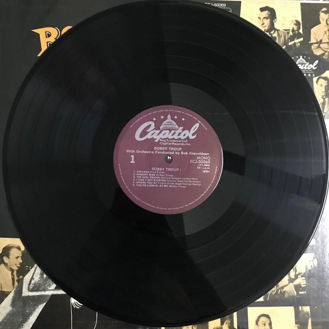 แผ่นเสียง Bobby Troup - Bobby Troup! Vinyl VG+
