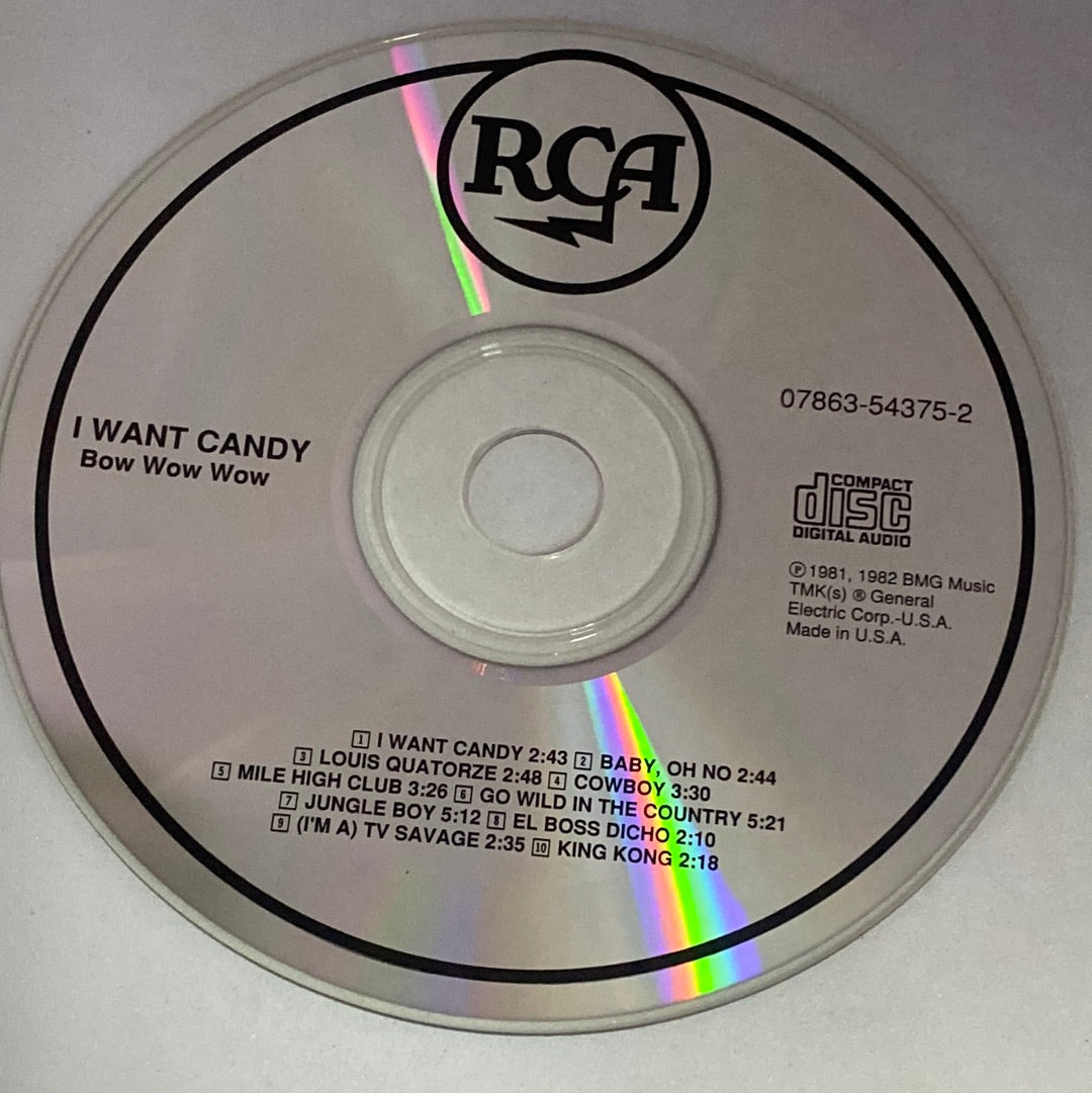 Bow Wow Wow - I Want Candy (CD) (VG+)