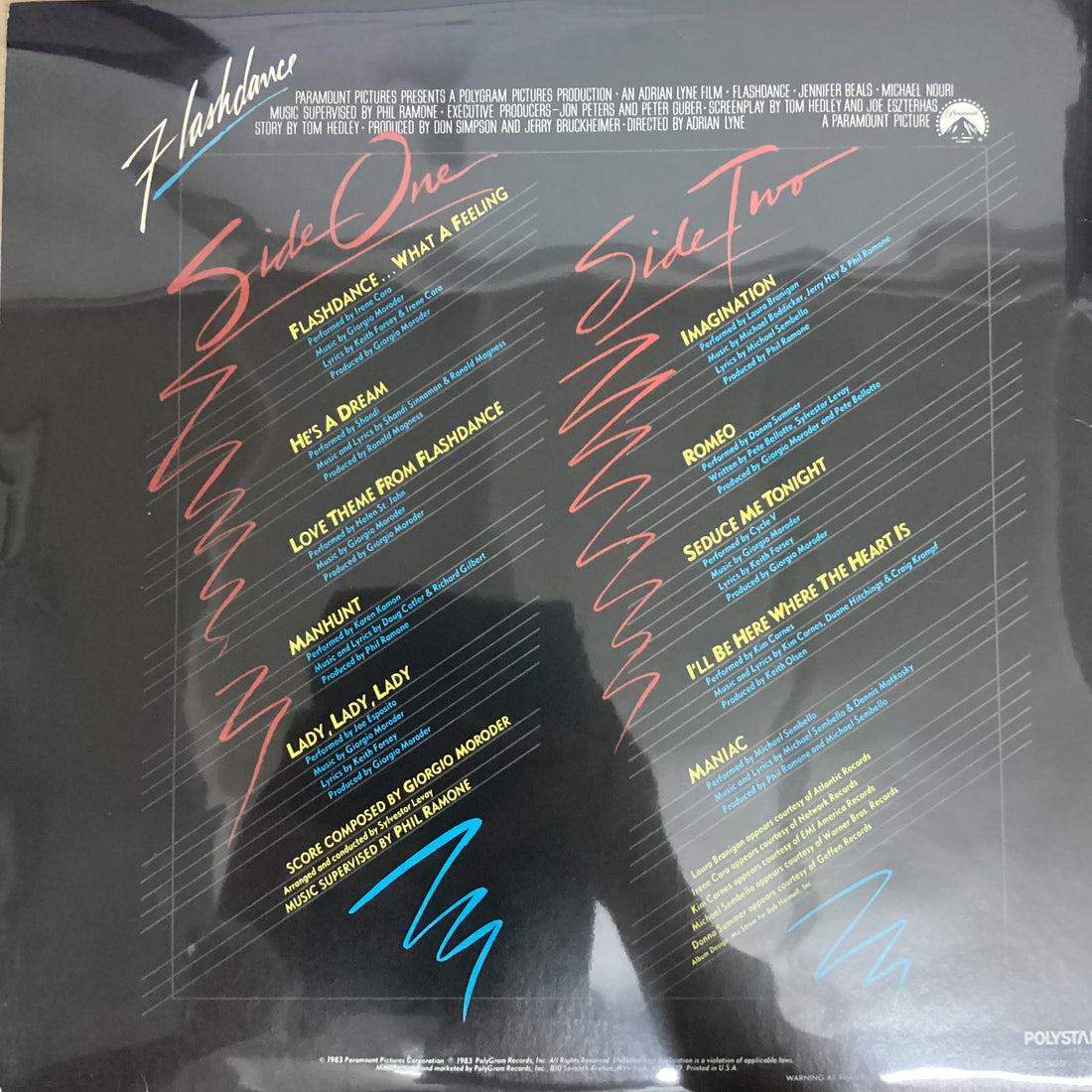 แผ่นเสียง Various - Flashdance Original Soundtrack From The Motion Picture Vinyl VG+