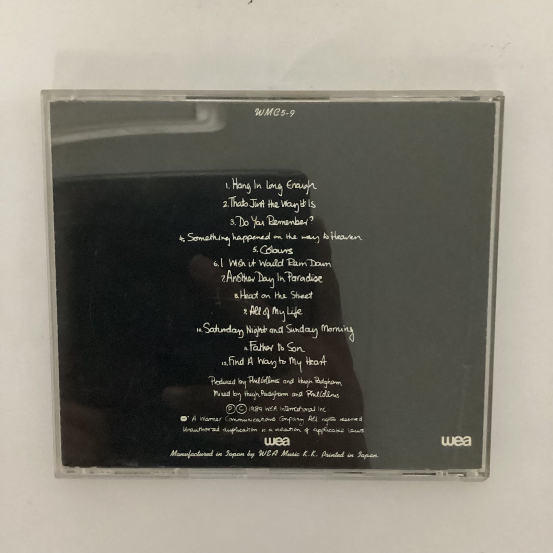 ซีดี Phil Collins = Phil Collins - ...But Seriously = バット・シリアスリー CD VG+