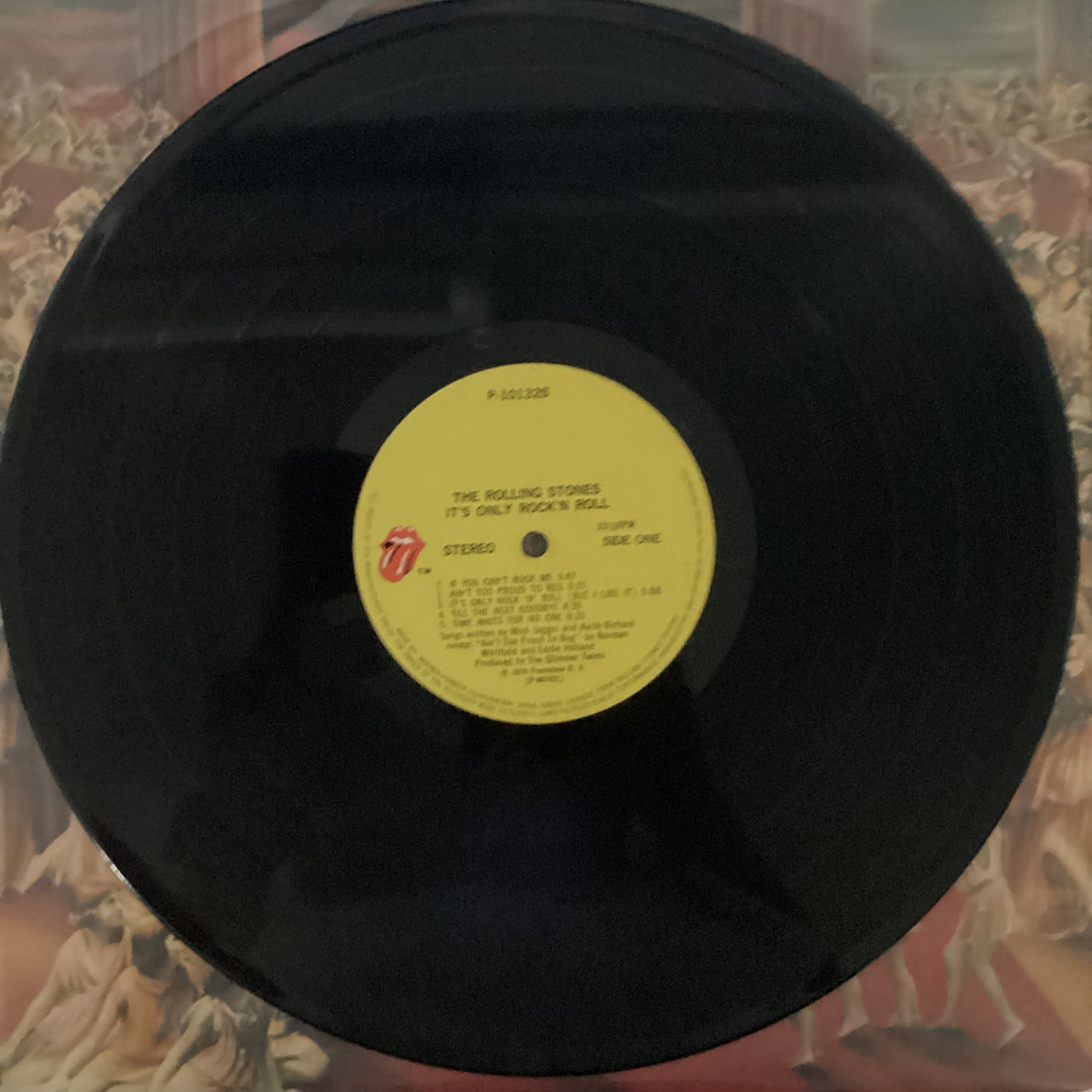 แผ่นเสียง The Rolling Stones - It's Only Rock 'N Roll Vinyl VG+