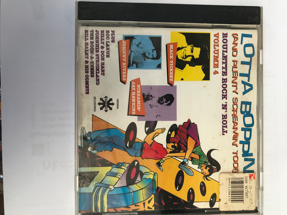 ซีดี Various - Lotta Boppin' and Plenty Screamin' Too! - Roulette Rock 'N' Roll, Volume 4 CD VG+