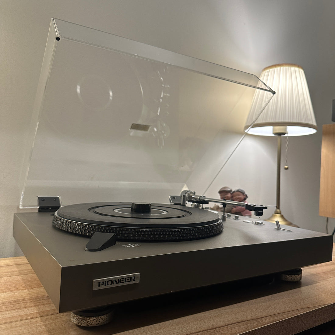 เครื่องเล่นแผ่นเสียง Pioneer PL-1250S Manual Direct Drive Turntable (220V)
