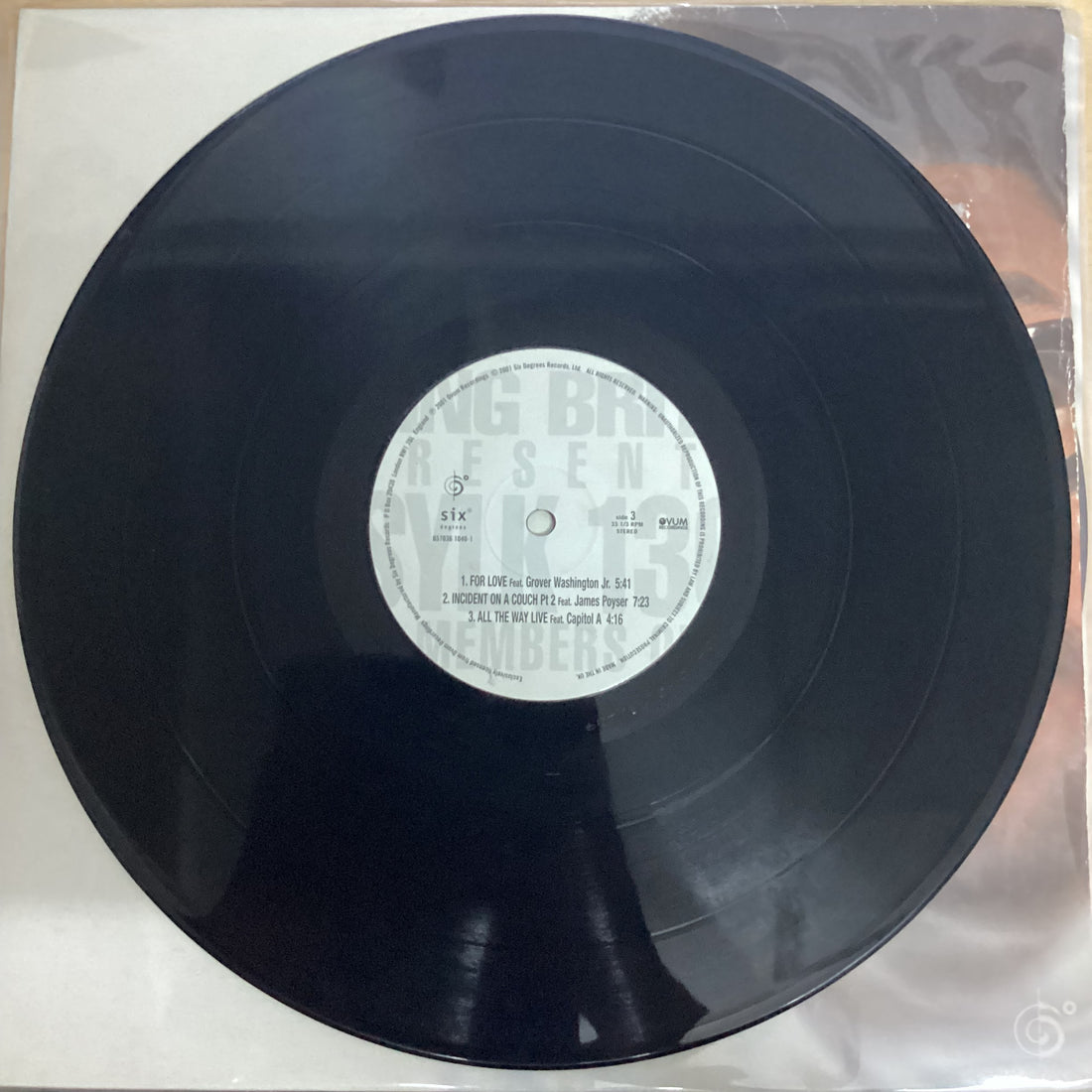 แผ่นเสียง King Britt Presents Sylk 130 - Re-Members Only Vinyl VG+ 2LPs