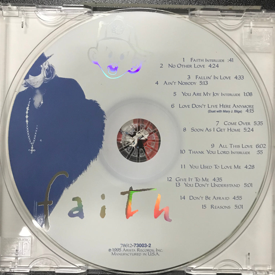 ซีดี Faith Evans - Faith Evans CD VG+