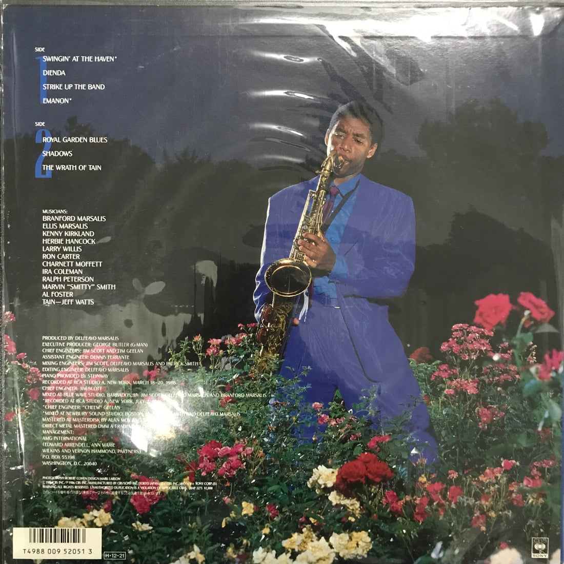 แผ่นเสียง Branford Marsalis - Royal Garden Blues Vinyl VG+