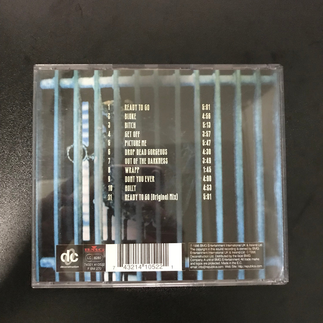 ซีดี Republica - Republica CD VG+