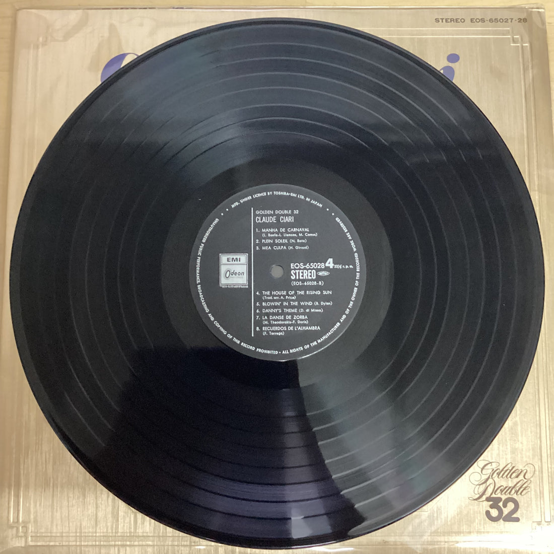 แผ่นเสียง Claude Ciari - Golden Double 32 Vinyl VG+ 2LPs