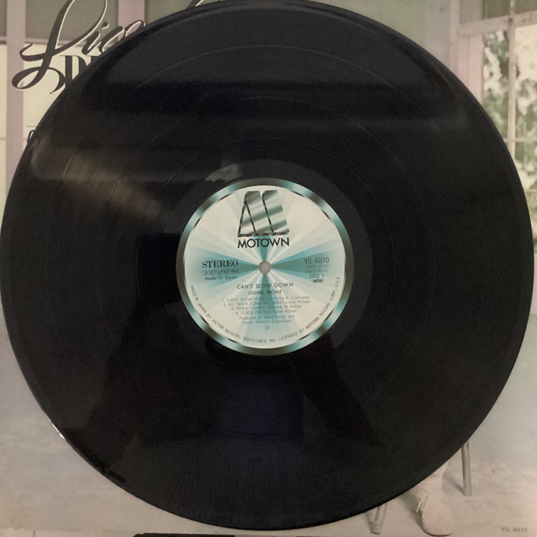 แผ่นเสียง Lionel Richie - Can't Slow Down Vinyl VG+