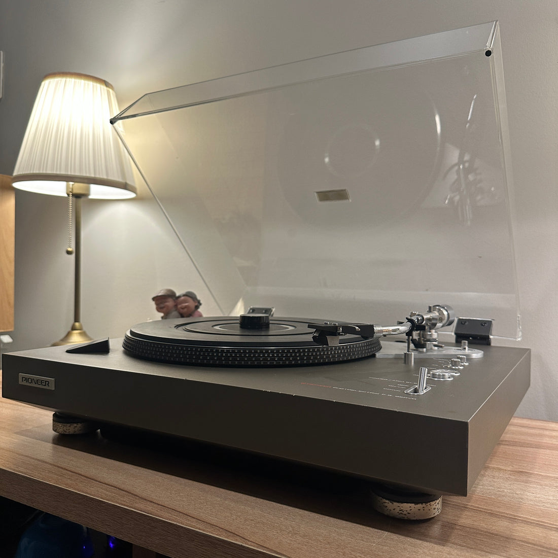 เครื่องเล่นแผ่นเสียง Pioneer PL-1250S Manual Direct Drive Turntable (220V)