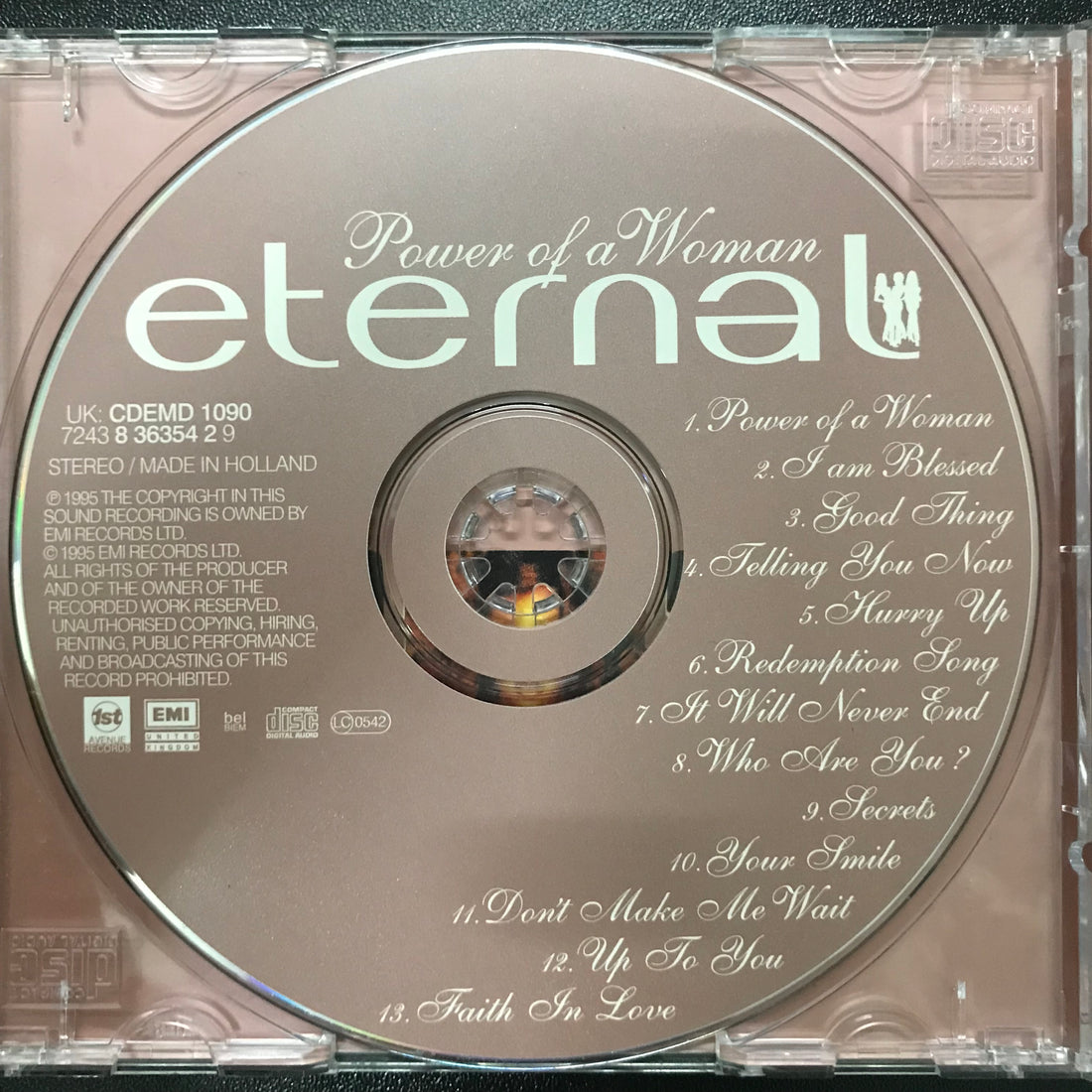 ซีดี Eternal - Power Of A Woman CD VG+