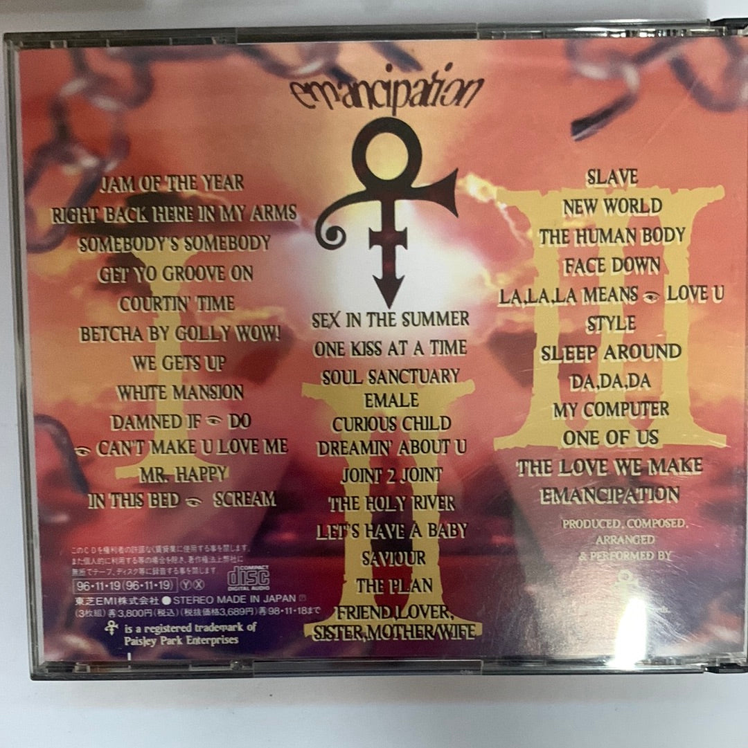 ซีดี The Artist (Formerly Known As Prince) - Emancipation (CD) (VG+) (2CDs)