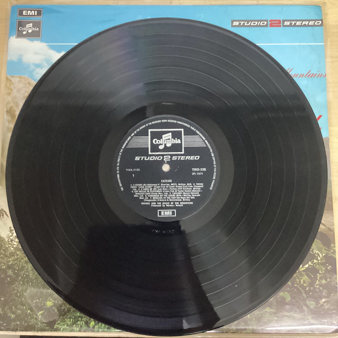 แผ่นเสียง Manuel And His Music Of The Mountains - Cascade Vinyl VG+