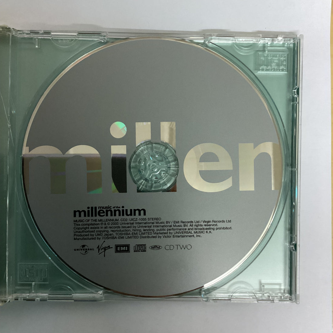 ซีดี Various - Music Of The Millennium CD VG+ 2CDs