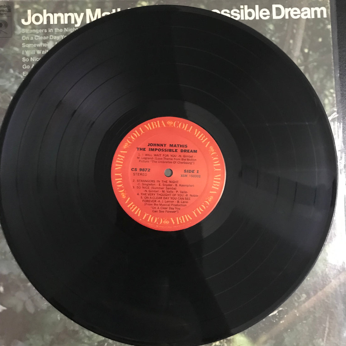 แผ่นเสียง Johnny Mathis - The Impossible Dream Vinyl VG+