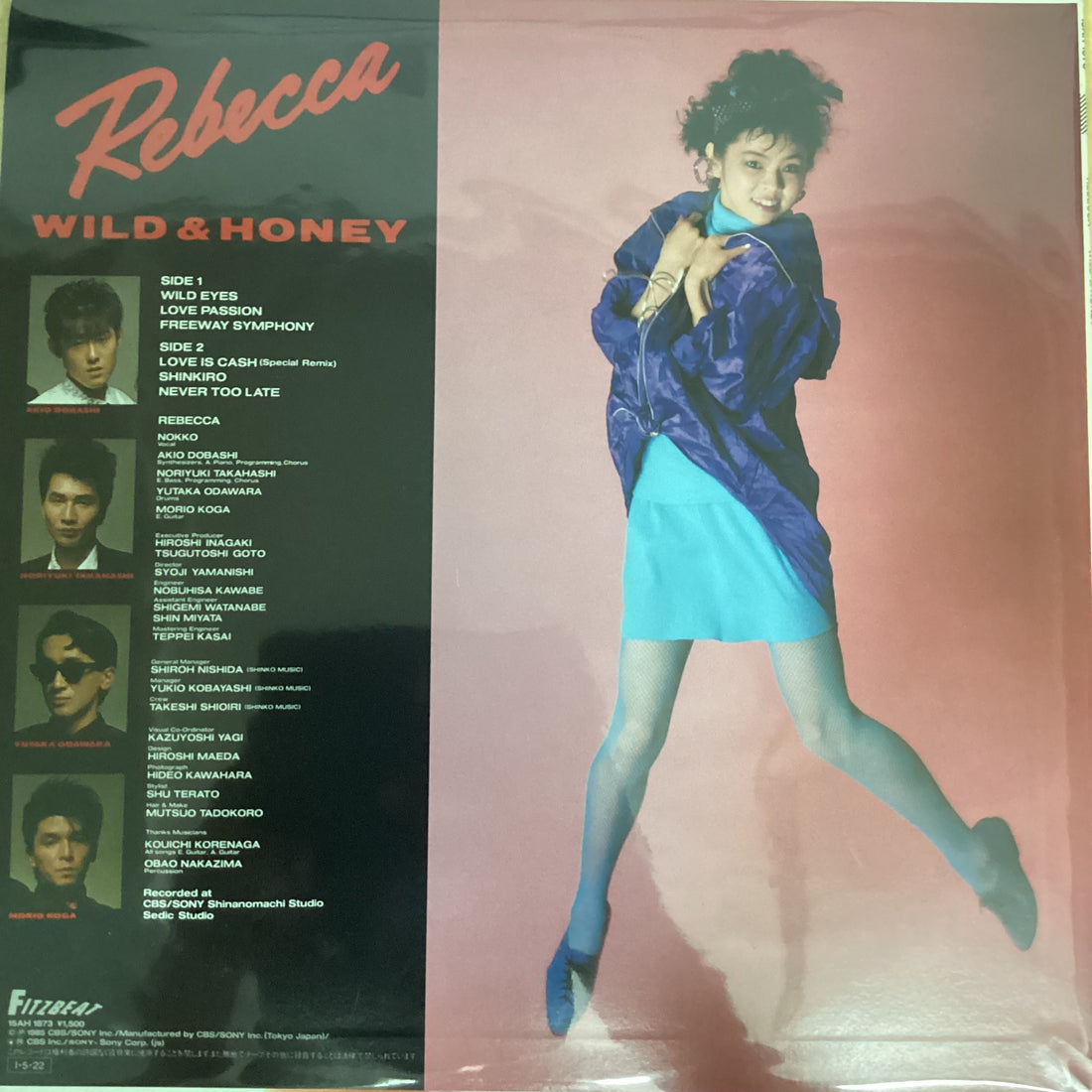 แผ่นเสียง Rebecca - Wild & Honey Vinyl VG+