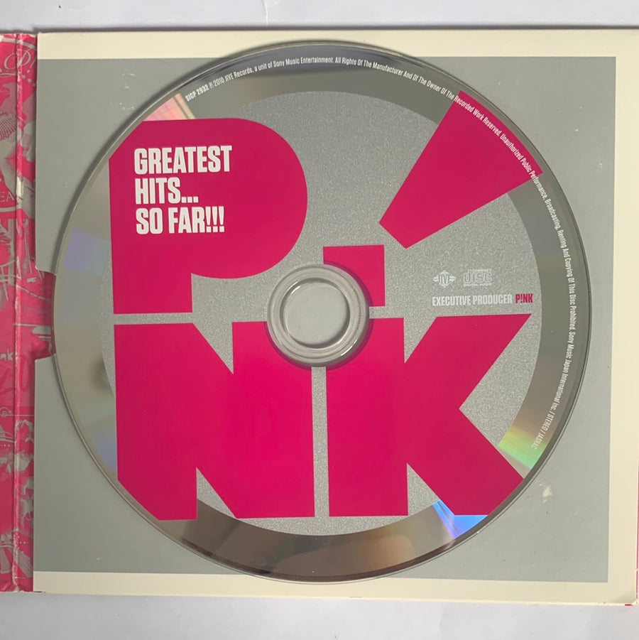 ซีดี P!NK - Greatest Hits... So Far!!! (CD) (G+)