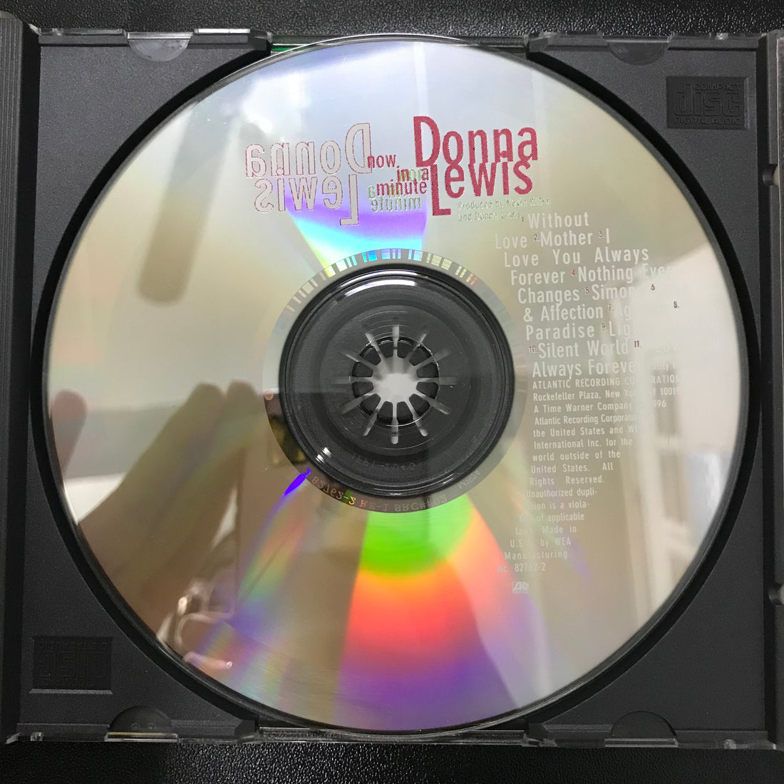 ซีดี Donna Lewis - Now In A Minute CD VG+