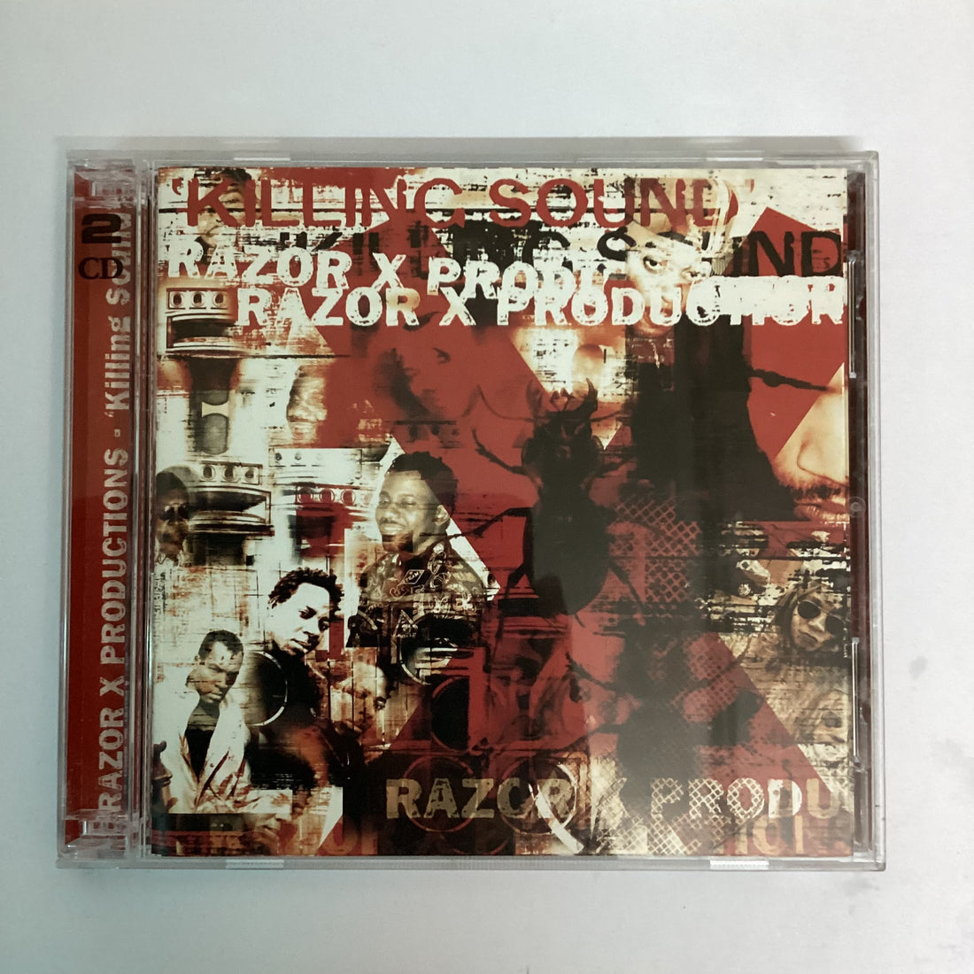 ซีดี Razor X Productions - Killing Sound CD VG+ 2CDs