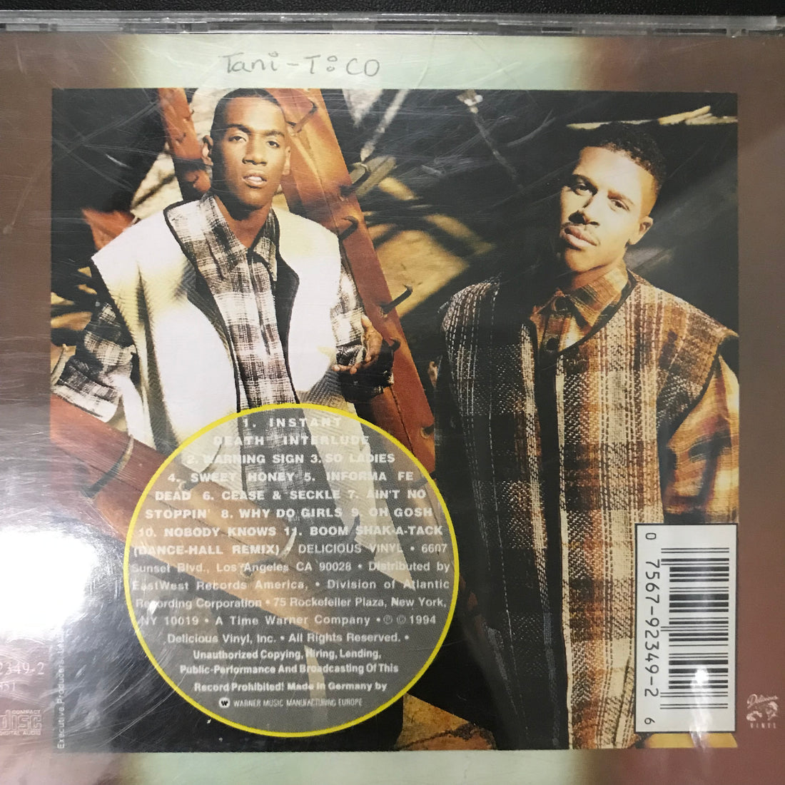 ซีดี Born Jamericans - Kids From Foreign CD VG+