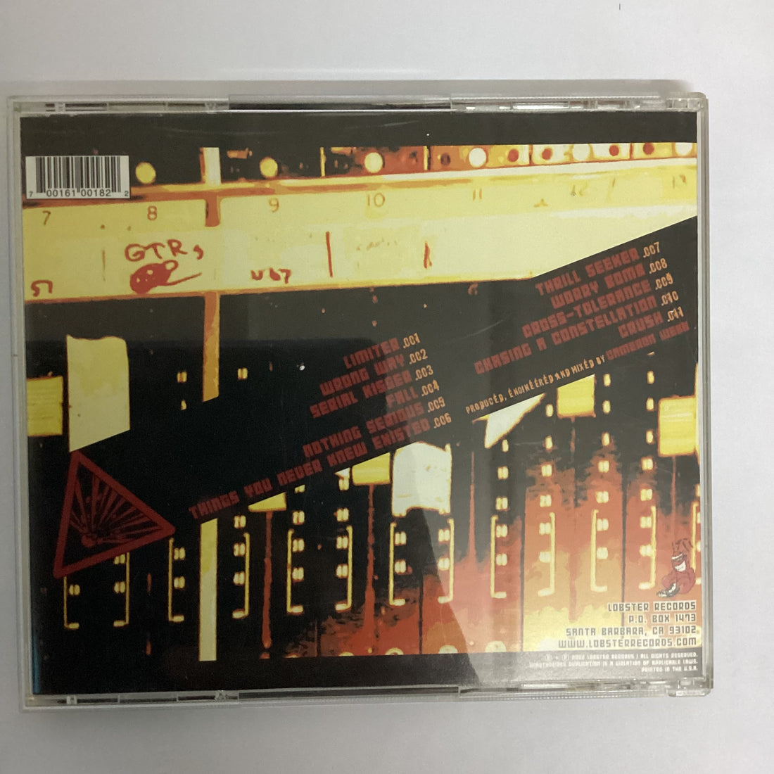 ซีดี Over It - Timing Is Everything CD VG+