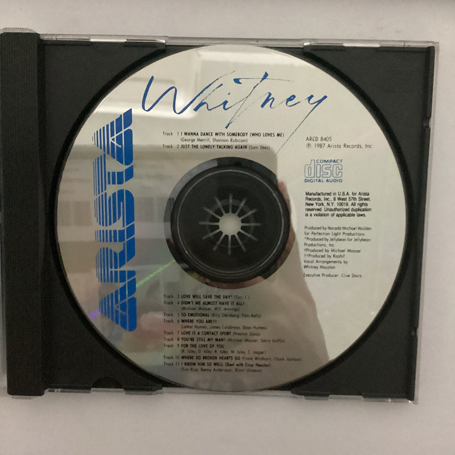 ซีดี Whitney Houston - Whitney CD VG+