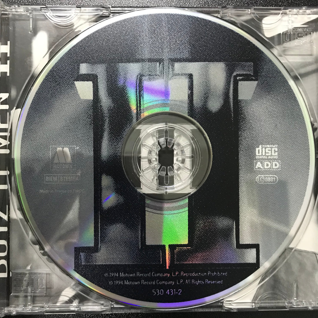 ซีดี Boyz II Men - II CD VG+