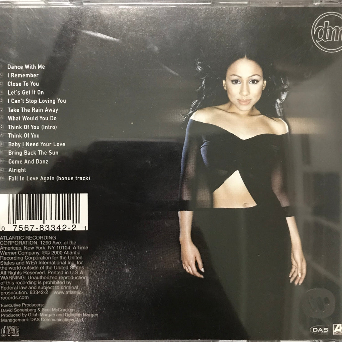 ซีดี Debelah Morgan - Dance With Me CD VG+