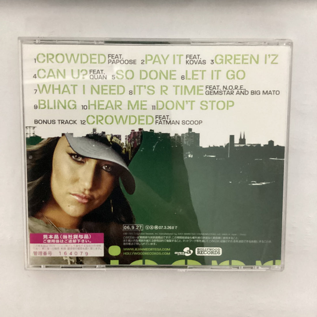 ซีดี Jeannie Ortega - No Place Like BKLYN CD VG+