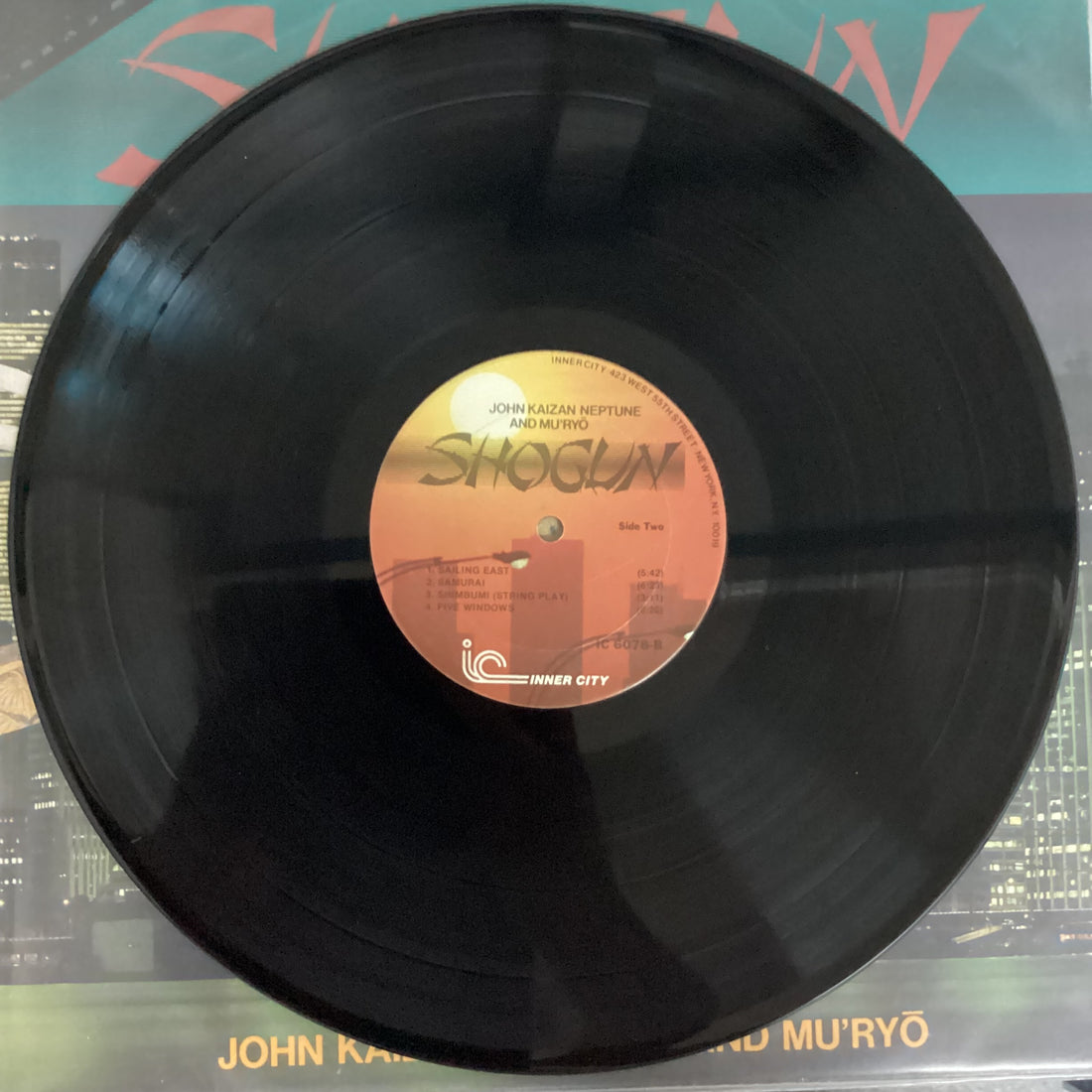 แผ่นเสียง John Kaizan Neptune And Mu'ryō - Shogun Vinyl VG+