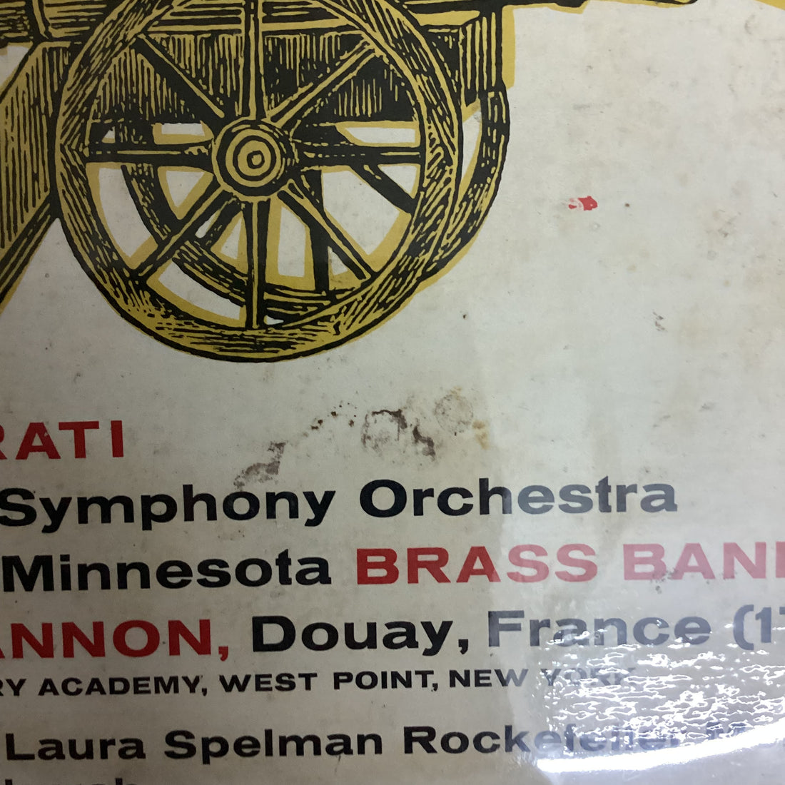แผ่นเสียง Pyotr Ilyich Tchaikovsky - Antal Dorati, Minneapolis Symphony Orchestra, University Of Minnesota Brass Band - 1812 Festival Orchestra, Op. 49 Original Scoring / Capriccio Italien. Op. 45 Vinyl VG+