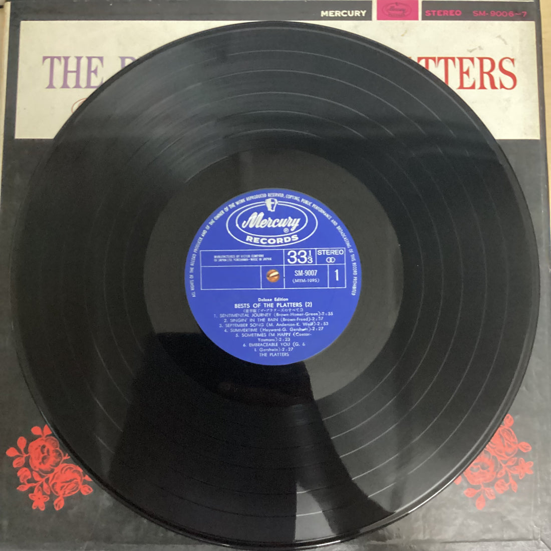 แผ่นเสียง The Platters - Bests Of The Platters - Deluxe Edition Vinyl VG+ 2LPs