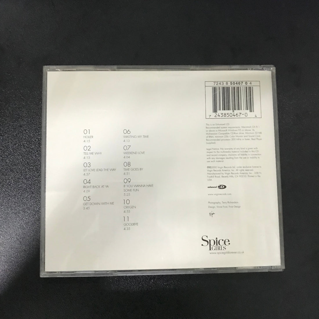 ซีดี Spice Girls - Forever CD VG+
