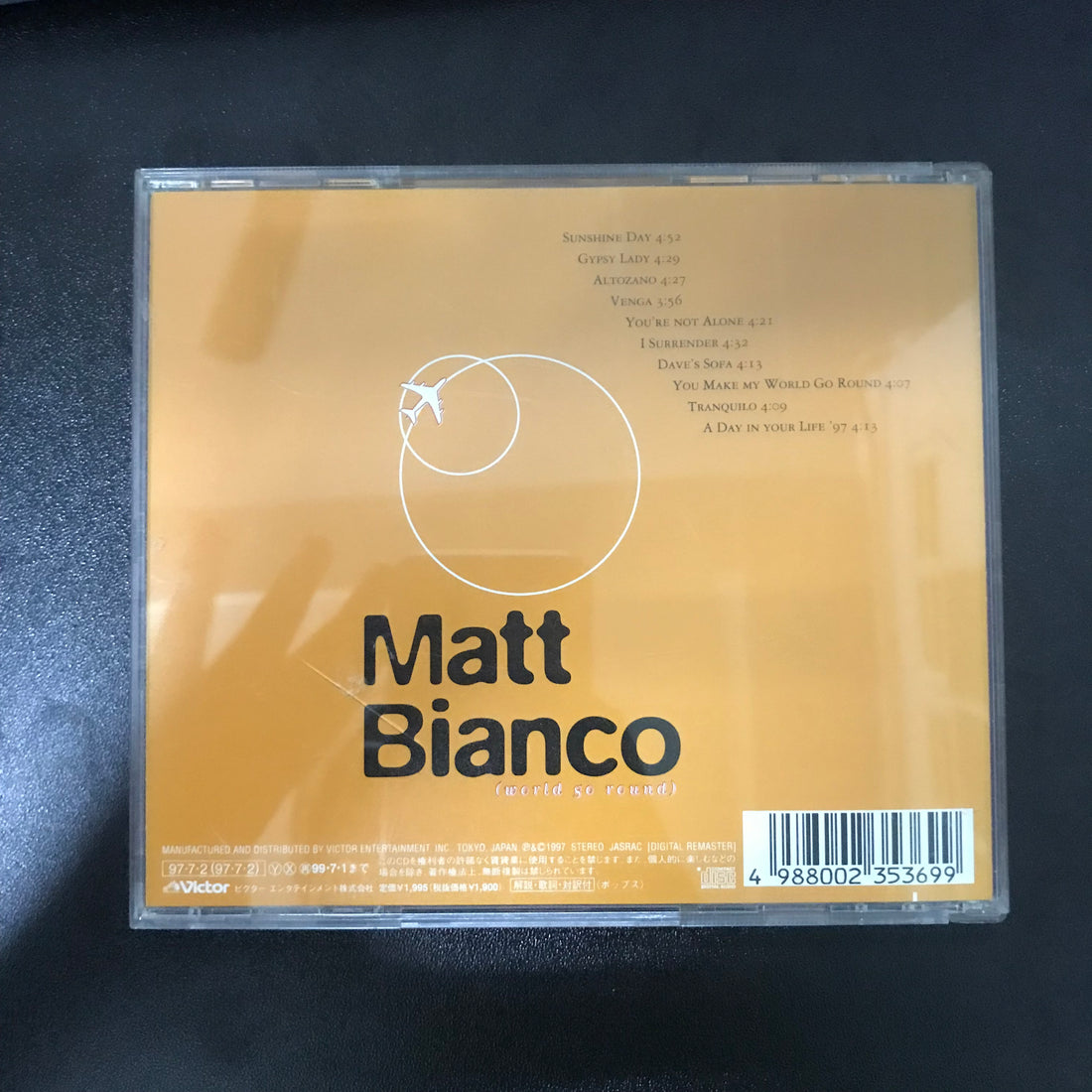ซีดี Matt Bianco - World Go Round CD VG+
