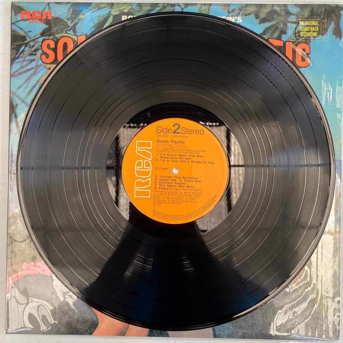 แผ่นเสียง Rodgers & Hammerstein - South Pacific An Original Soundtrack Recording = 南太平洋 An Original Soundtrack Recording Vinyl VG+
