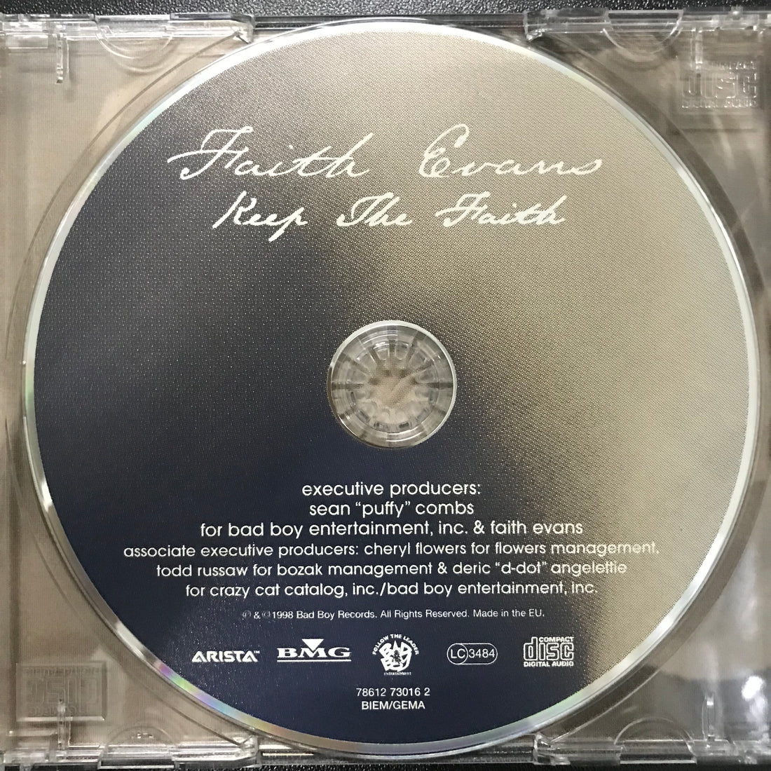 ซีดี Faith Evans - Keep The Faith CD VG+