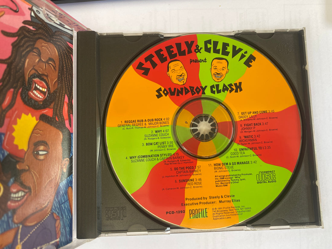 ซีดี Various - Steely & Clevie Present Soundboy Clash CD VG+