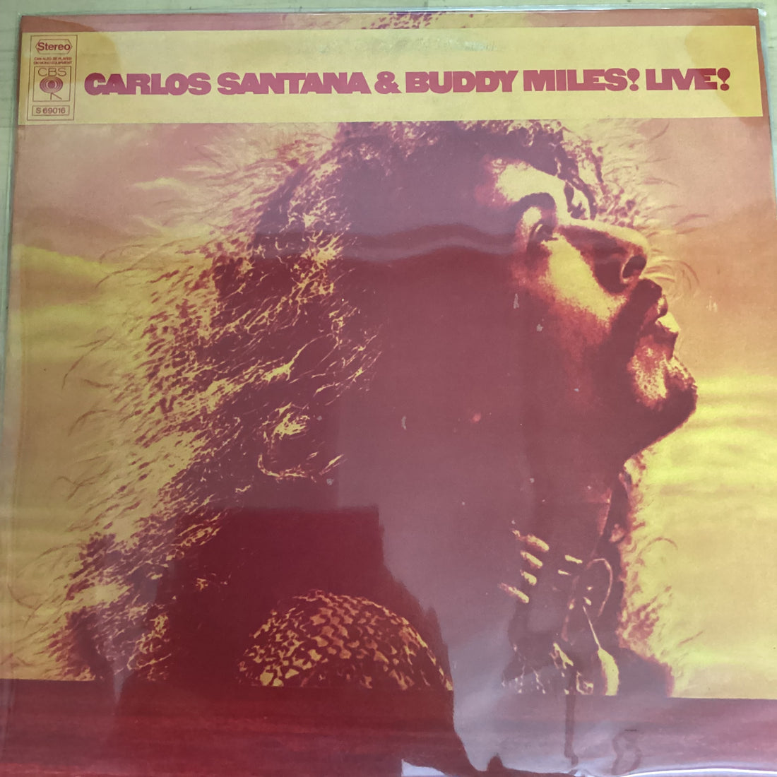 แผ่นเสียง Carlos Santana Y Buddy Miles - ¡Carlos Santana Y Buddy Miles En Directo! Vinyl VG+