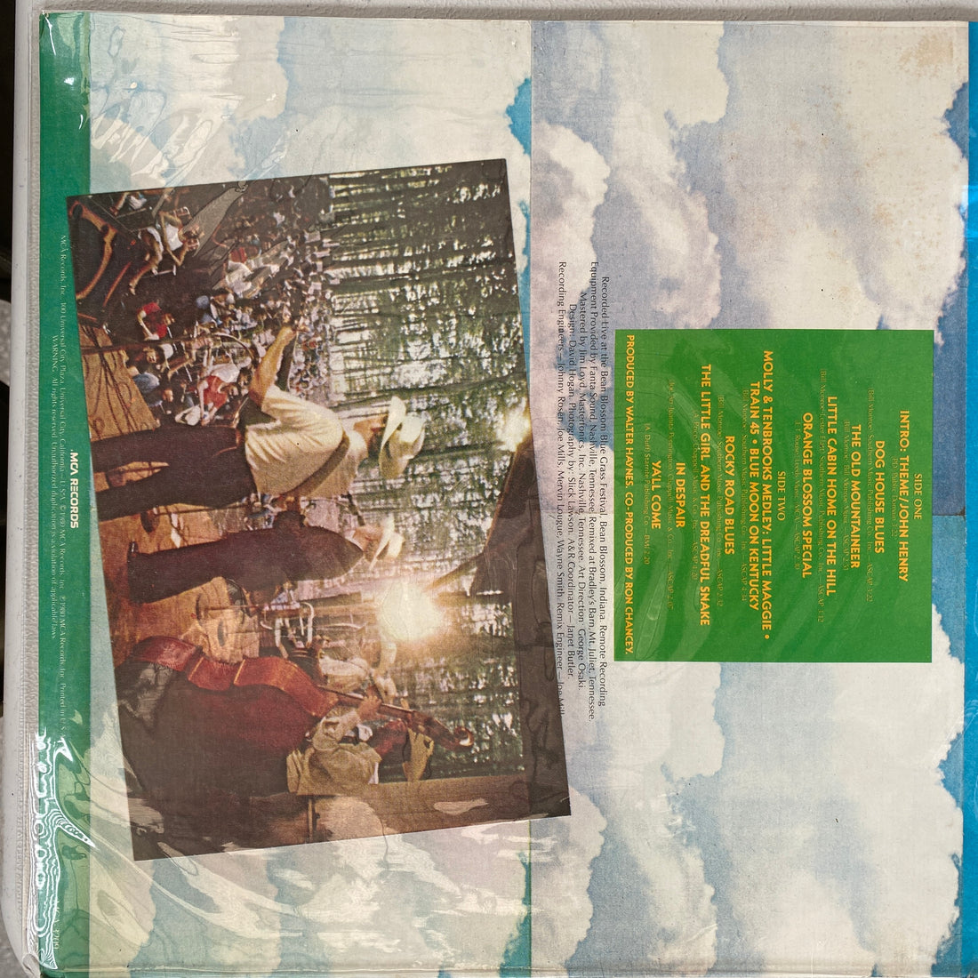 แผ่นเสียง Bill Monroe - Bean Blossom '79 Vinyl VG+