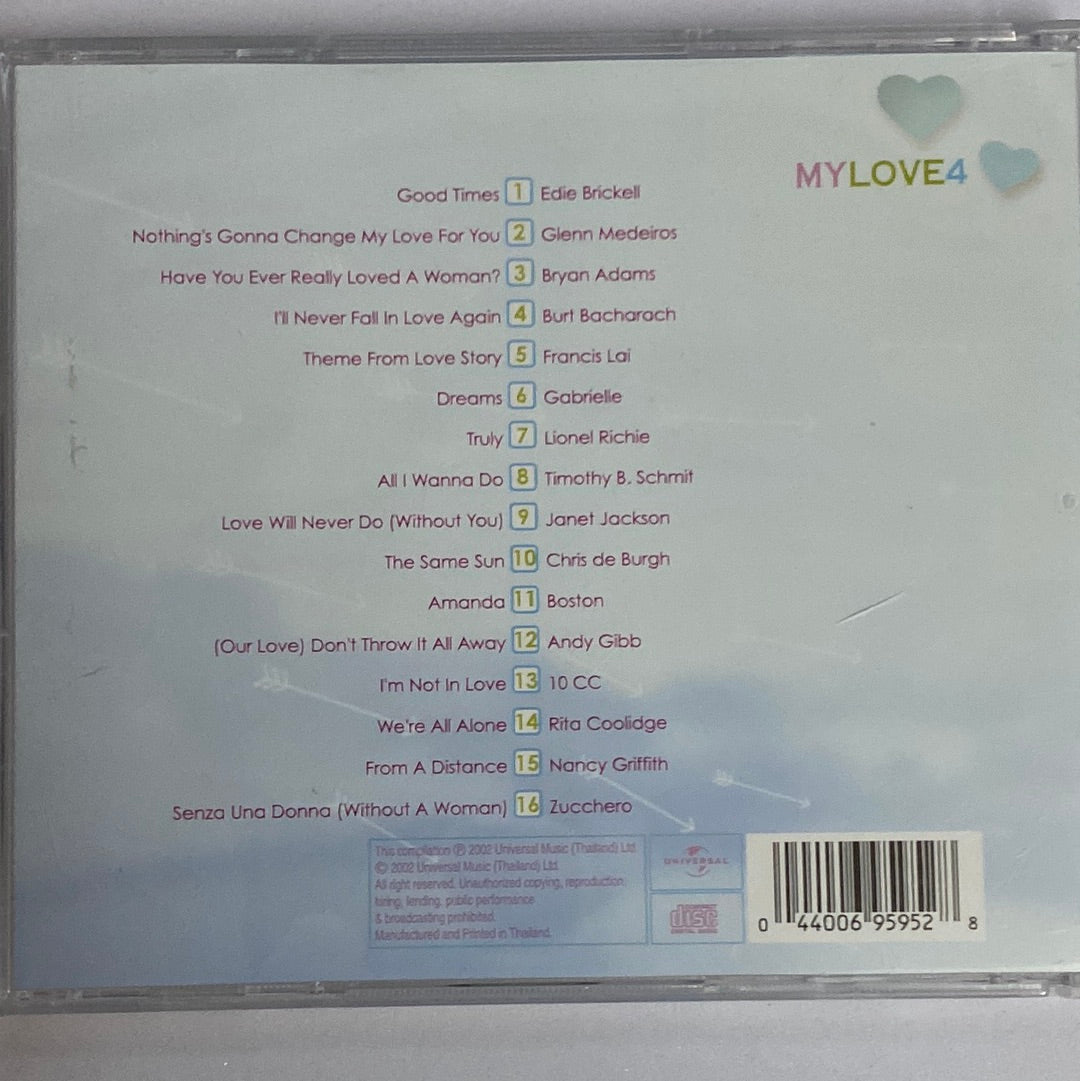 ซีดี Various - My Love 4 (CD) (VG+)