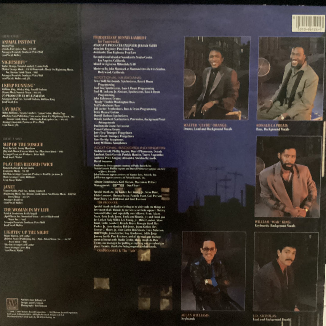 แผ่นเสียง Commodores - Nightshift Vinyl VG+