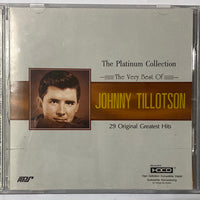 ซีดี Johnny Tillotson - The Platinum Collection Johnny Tillotson 29 Original Greatest Hits (CD) (VG+)