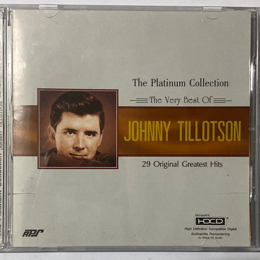 ซีดี Johnny Tillotson - The Platinum Collection Johnny Tillotson 29 Original Greatest Hits (CD) (VG+)