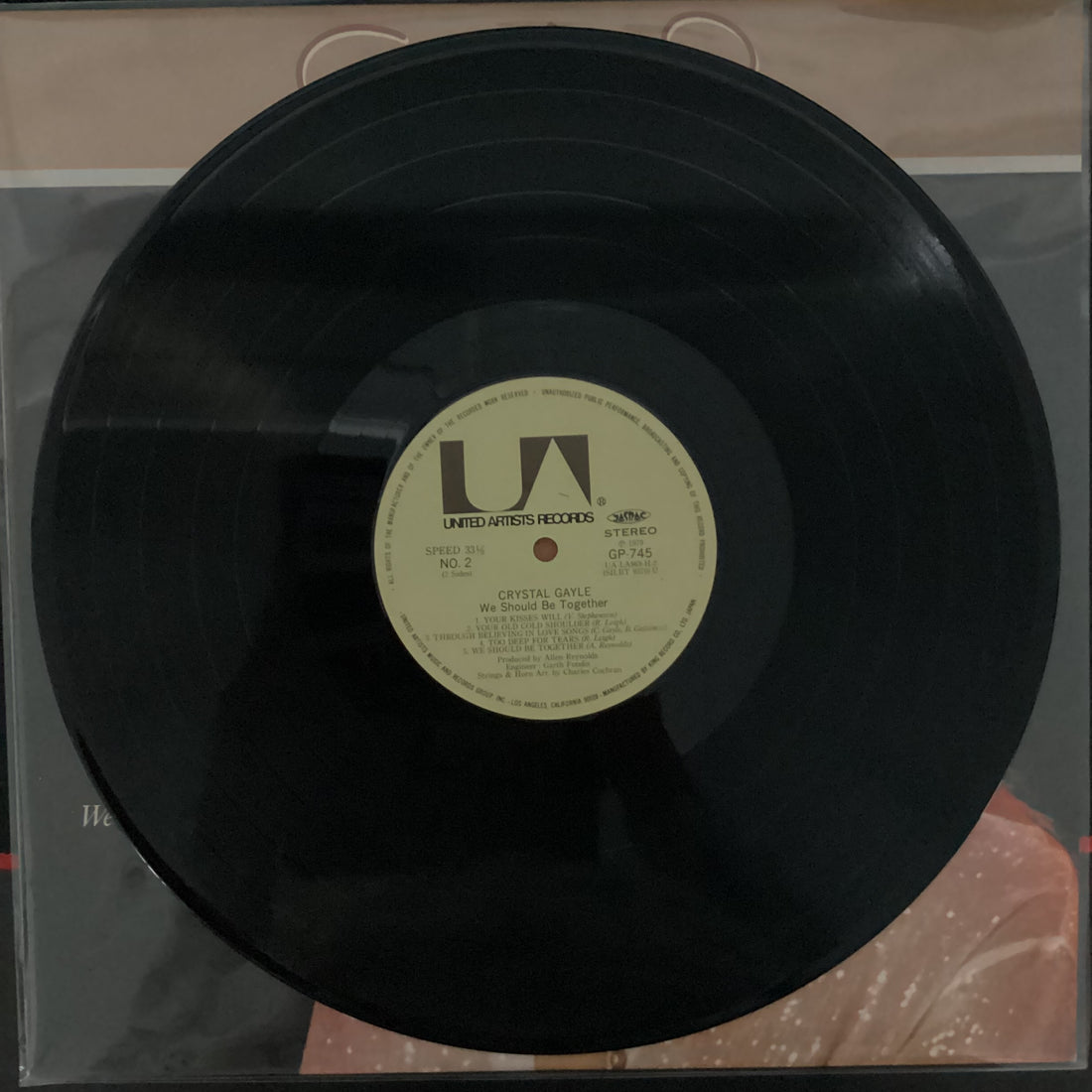 แผ่นเสียง Crystal Gayle - We Should Be Together Vinyl VG+