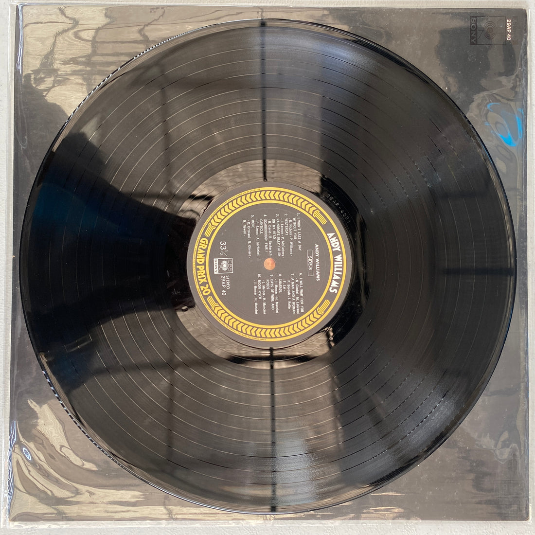 แผ่นเสียง Andy Williams - Grand Prix 20 Vinyl VG+